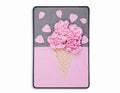 Pets Puzzle Toys Increase IQ Snuffle Mat-Pink Ice Cream-0